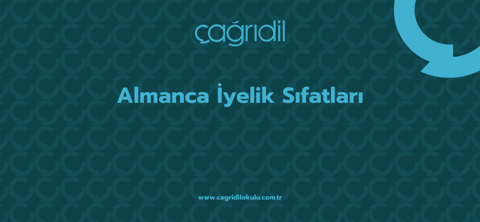 Almanca İyelik Sıfatları