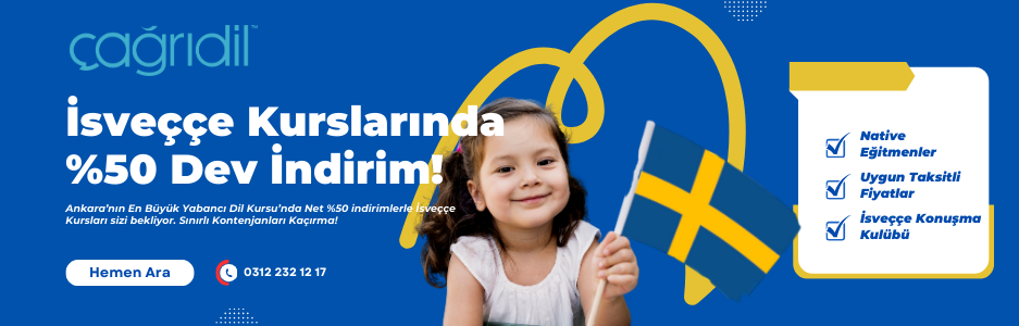 İsveççe Alfabe 2 Ankara İsveççe Kursu - En İyi İsveççe Kursu Ankara